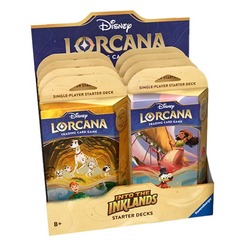 Disney Lorcana Into the Inklands Starter Deck DISPLAY - 8 Decks